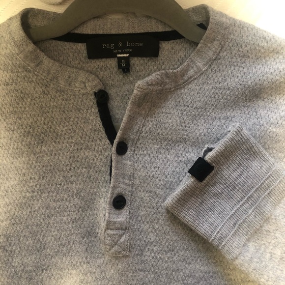 Rag & bone button down sweatshirt - Picture 4 of 5